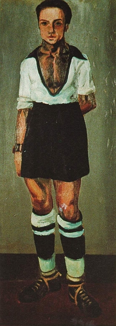 1921_32 Portrait of Jaume Miravidles as a Footballer 1921-22.jpg